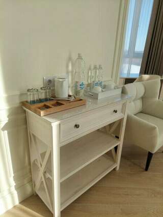 Гостиница Жемчужина Севера Вельск Двухместный номер Делюкс с 1 кроватью или 2 отдельными кроватями-11